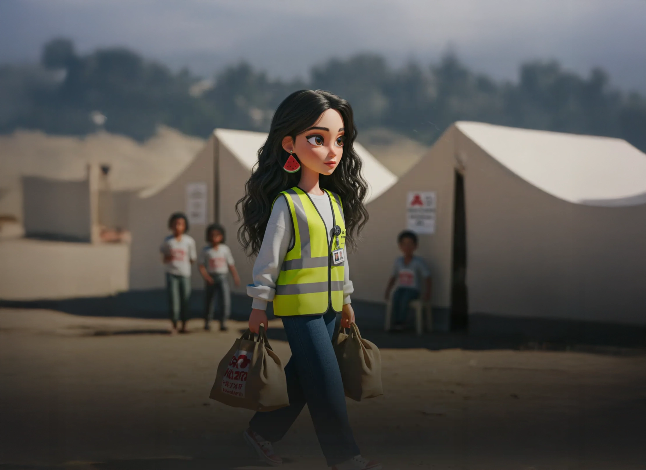 أنشطة حملة Restart لدعم الصحة النفسية في غزة